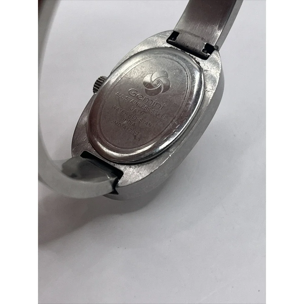 Gemini Women's Quartz Watch India Made Stainless Steel 18mm Case-‎ New Battery